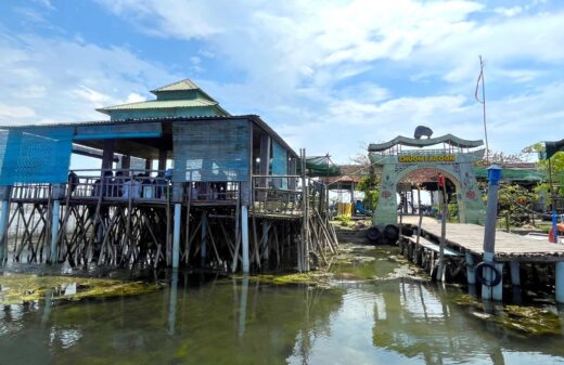 The restaurant only sells seasonally on Chuon Lagoon
