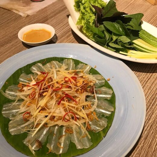 Nha Trang apricot fish salad – a specialty rich in sea flavor