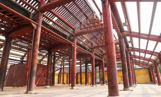 Hue royal palace removed for restoration