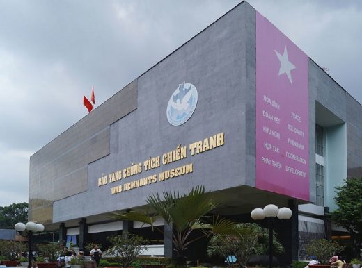 Experience visiting the war remnants museum in Saigon