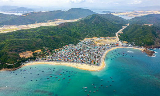 Aerial pictures present diverse charms of Quy Nhon