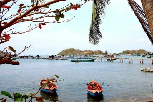 Catch sea urchin and eat it on the spot in the Pirate Islands