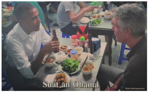 The American journalist “collapsed” before the memorable taste of Vietnamese vermicelli, a dish that sounds very strange