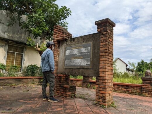 Remnants of the ancient citadel of Champa for thousands of years