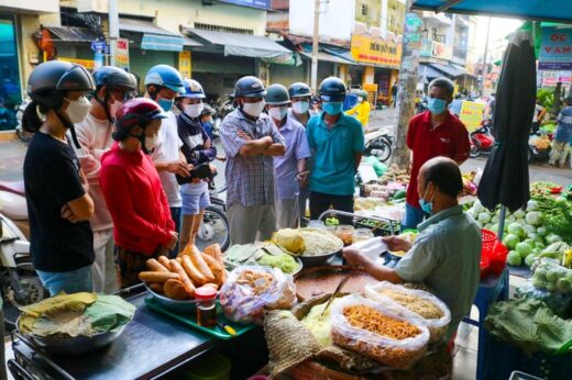 Lotus leaf sticky rice is the most in Ho Chi Minh City, it’s hard to buy with money