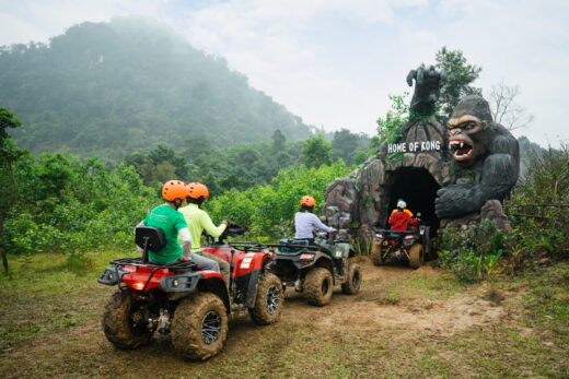 Off-road driving to explore ironwood forest and ‘Kong’s house’