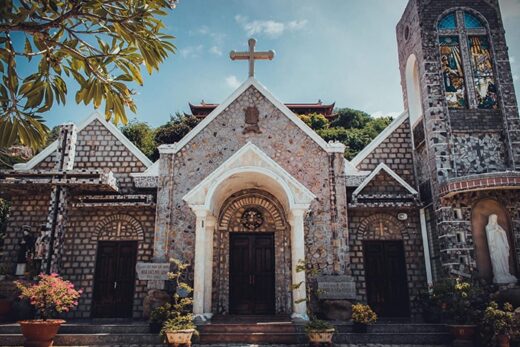 Admire Nui Sam stone church – A hundred-year-old church built of stone in Chau Doc