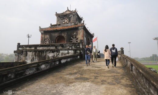 Walkway offers new experience in Hue Citadel
