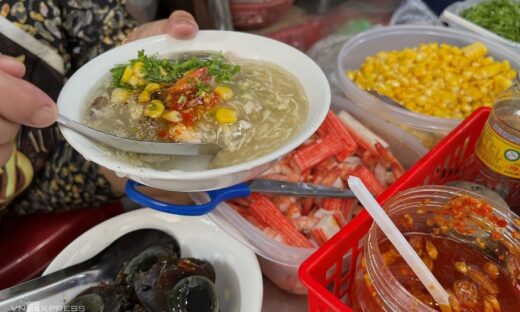 Get yourself full for just $8 at this Saigon market