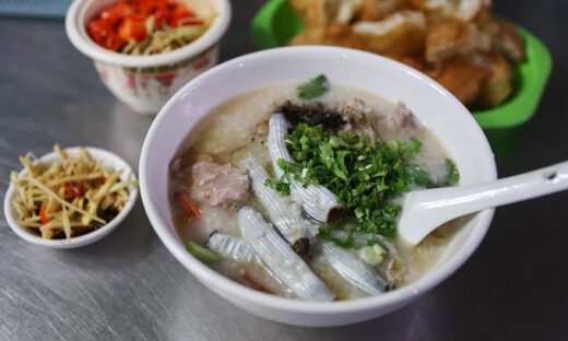 Mangrove worm a staple in Saigon's beloved porridge