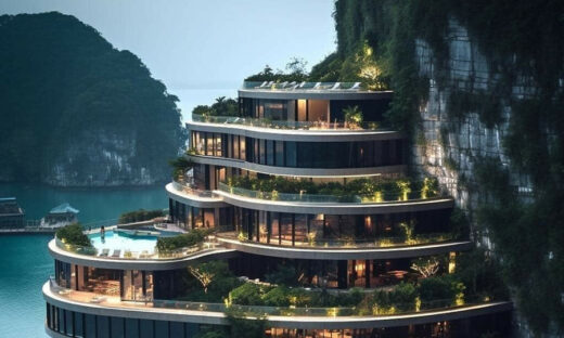 Fake photos of luxury hotel on Ha Long Bay waters go viral