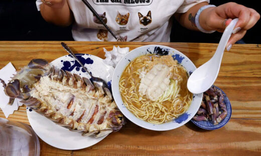 Taipei restaurant dishes up giant isopod noodles for adventurous patrons