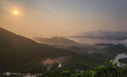 Exploring Hue's morning mystique on Hon Vuon Mountain