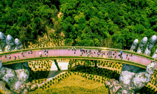 Golden Bridge in Da Nang among world's most iconic