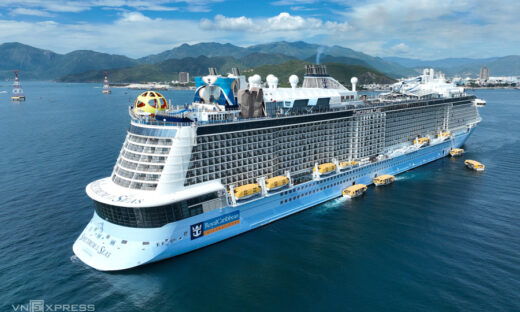Asia's largest cruise ship returns to Nha Trang