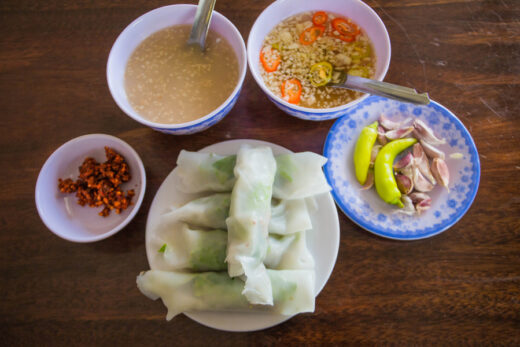 Rice rolls with grilled meat a 55-year Hue culinary journey