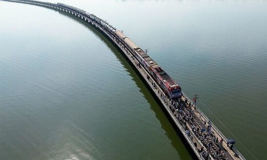 All aboard Thailand's 'floating train'
